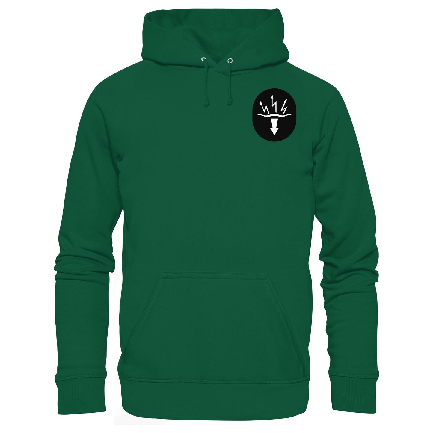 DDR Ostalgie Kapuze / Hoodie Unisex • NVA EMBLEM - FUNKORTUNG