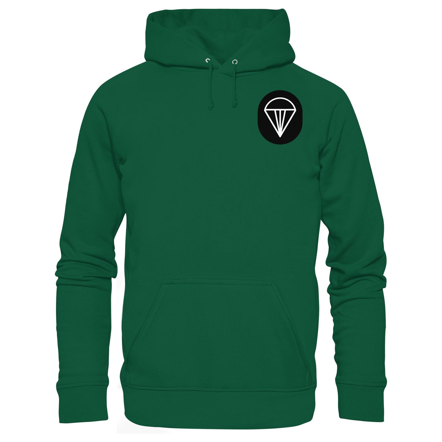 DDR Ostalgie Kapuze / Hoodie Unisex • NVA EMBLEM - FALLSCHIRMJÄGER