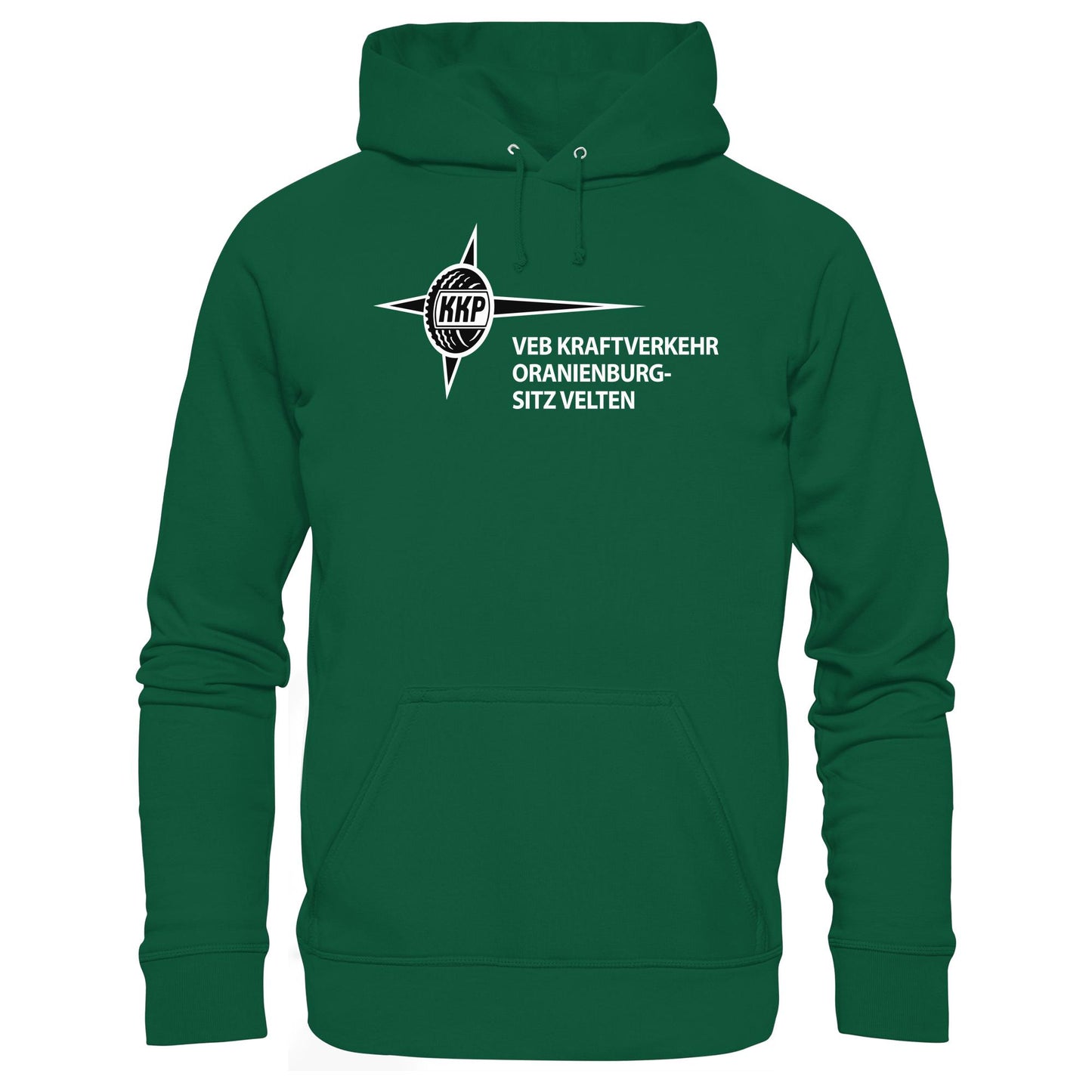 DDR Ostalgie Kapuze / Hoodie Unisex • VEB KRAFTVERKEHR ORANIENBURG
