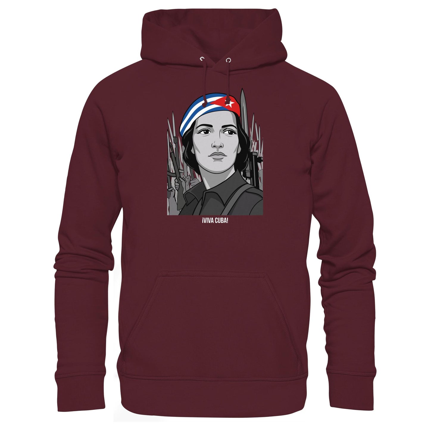 DDR Ostalgie Kapuze / Hoodie Unisex •  VIVA CUBA!
