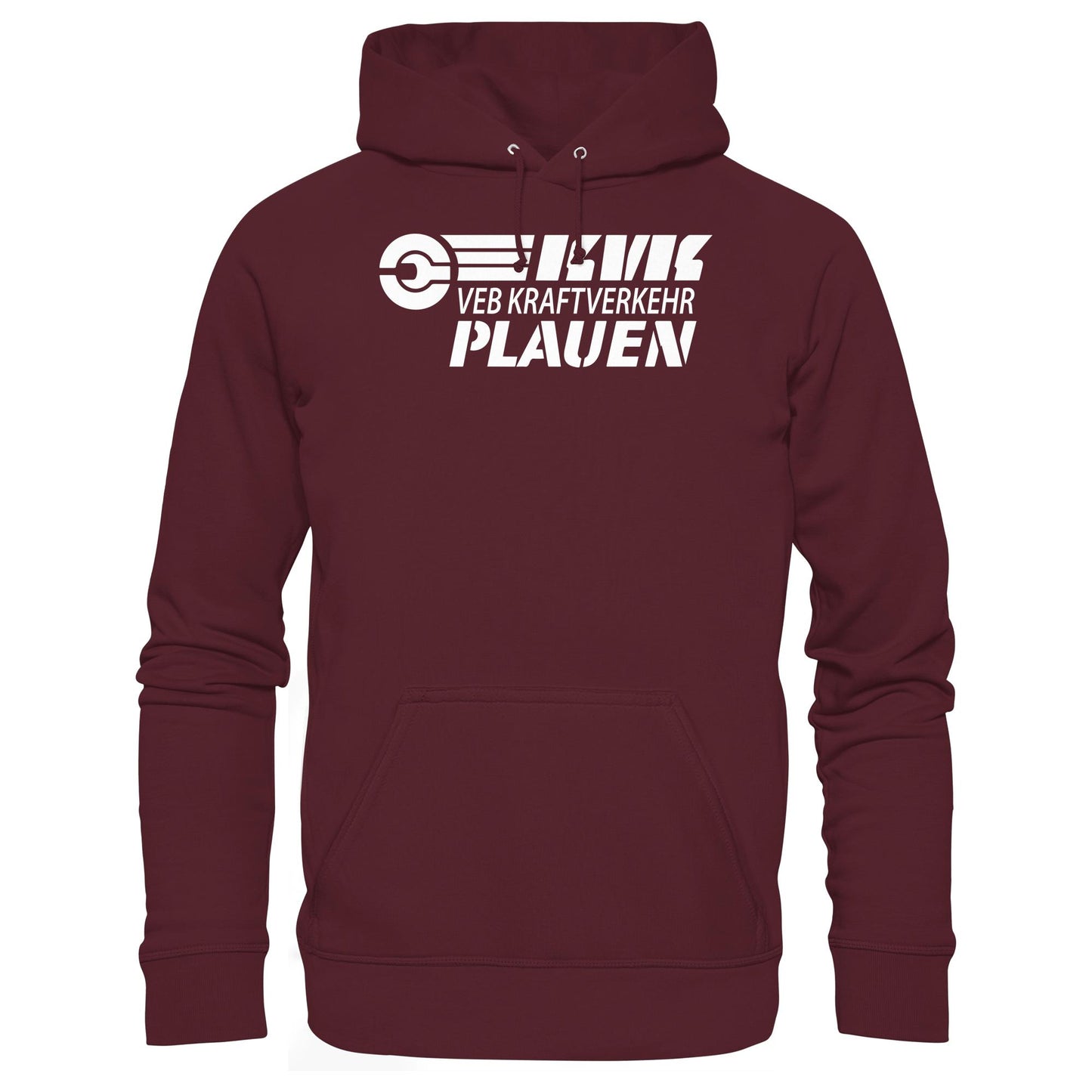DDR Ostalgie Kapuze / Hoodie Unisex • VEB KRAFTVERKEHR PLAUEN