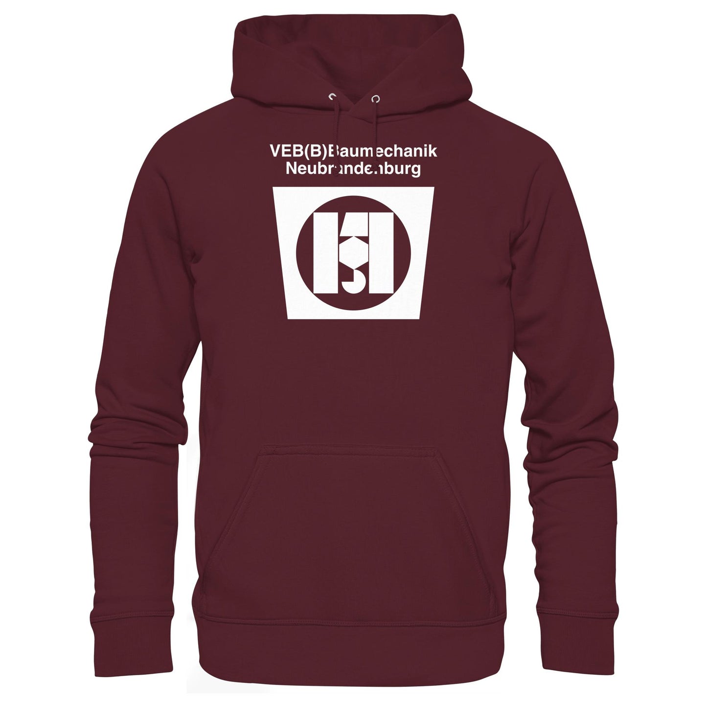 DDR Ostalgie Kapuze / Hoodie Unisex • VEB BAUMECHANIK NEUBRANDENBURG