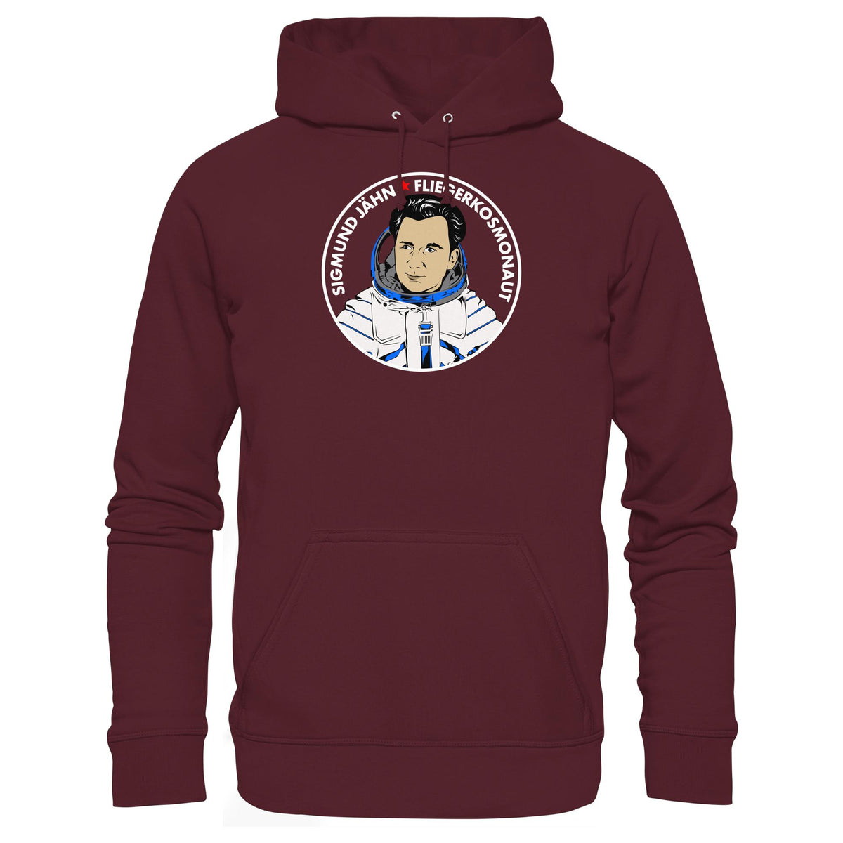 DDR Ostalgie Kapuze / Hoodie Unisex • SIGMUND JÄHN - DUNKEL