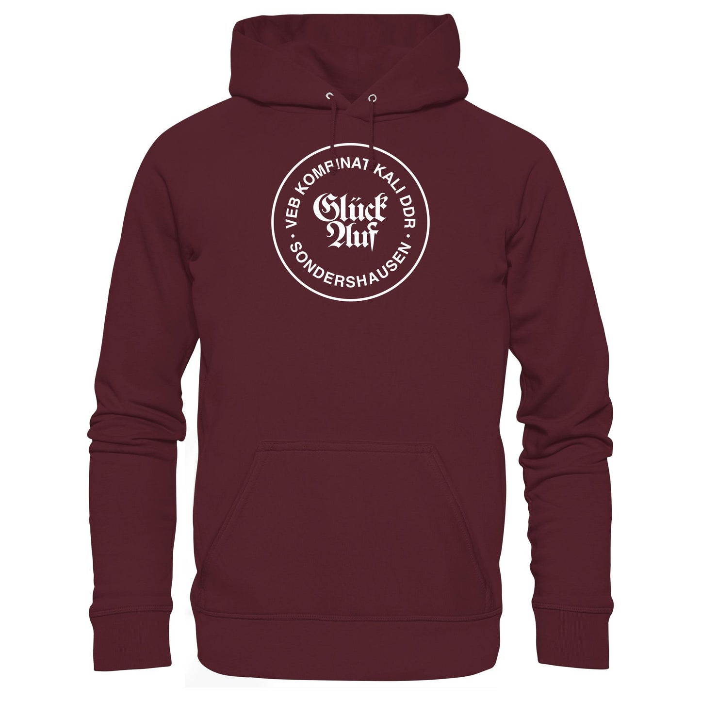 DDR Ostalgie Kapuze / Hoodie Unisex •  VEB KOMBINAT KALI SONDERSHAUSEN