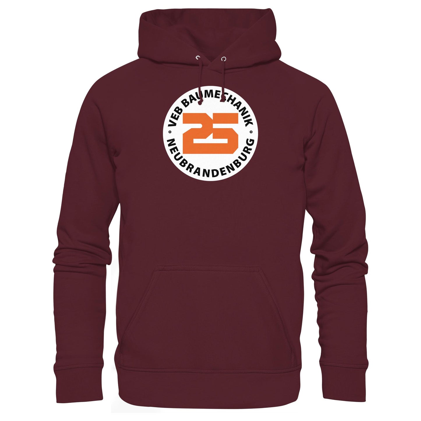 DDR Ostalgie Kapuze / Hoodie Unisex • VEB BAUMECHANIK NEUBRANDENBURG