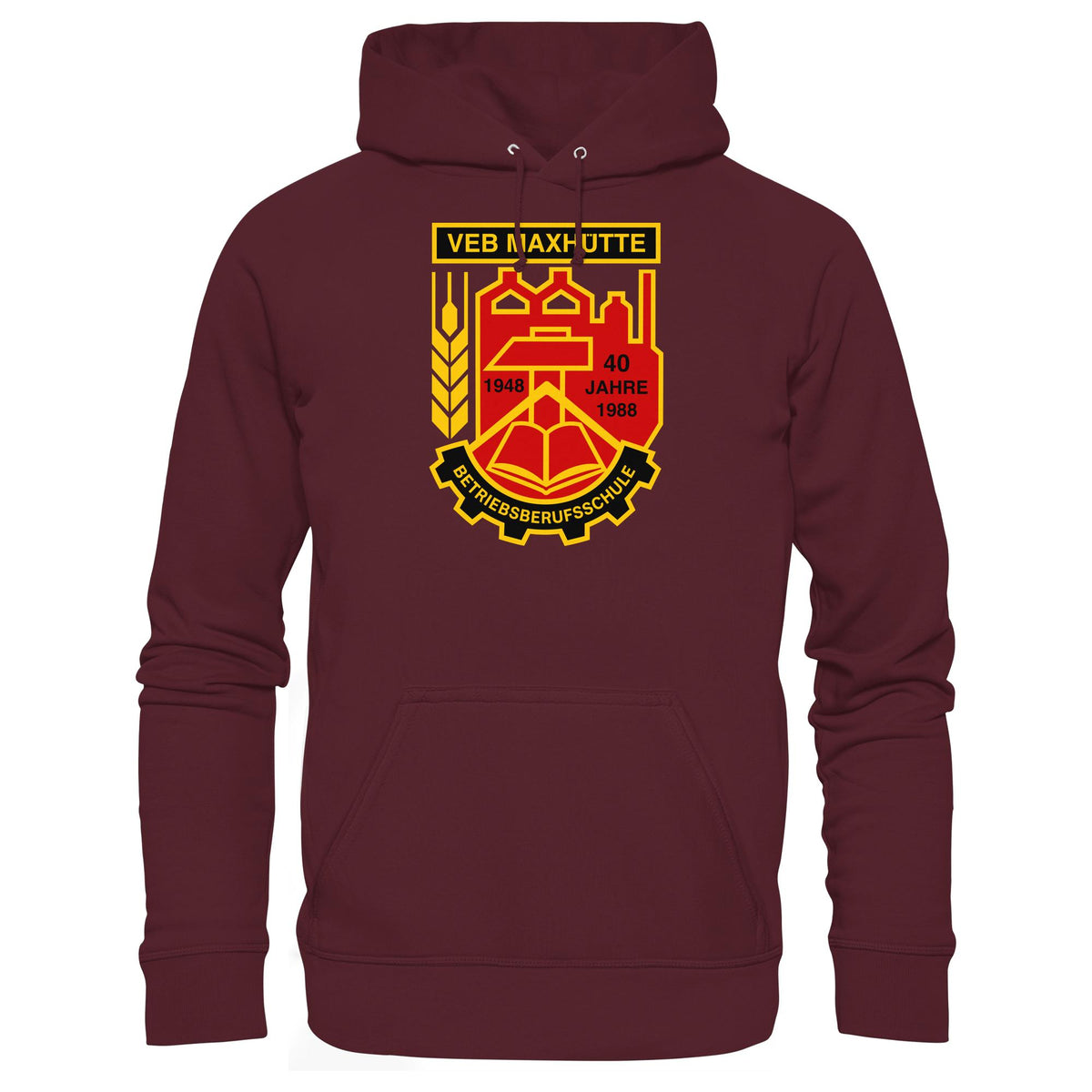 VEB MAXHÜTTE - BETRIEBSBERUFSSCHULE | DDR Ostalgie Kapuze / Hoodie Unisex