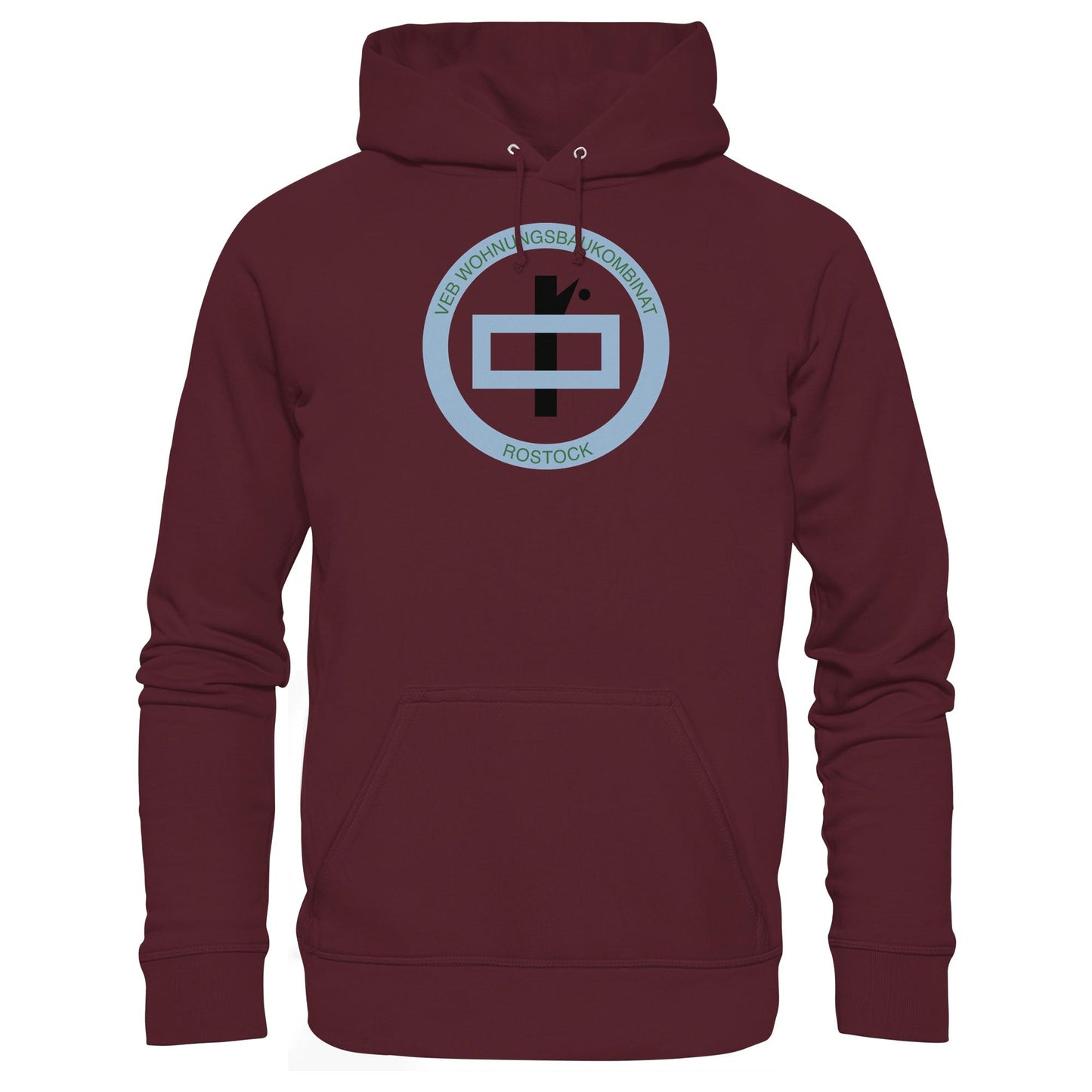 DDR Ostalgie Kapuze / Hoodie Unisex • VEB WOHNUNGSBAUKOMBINAT ROSTOCK