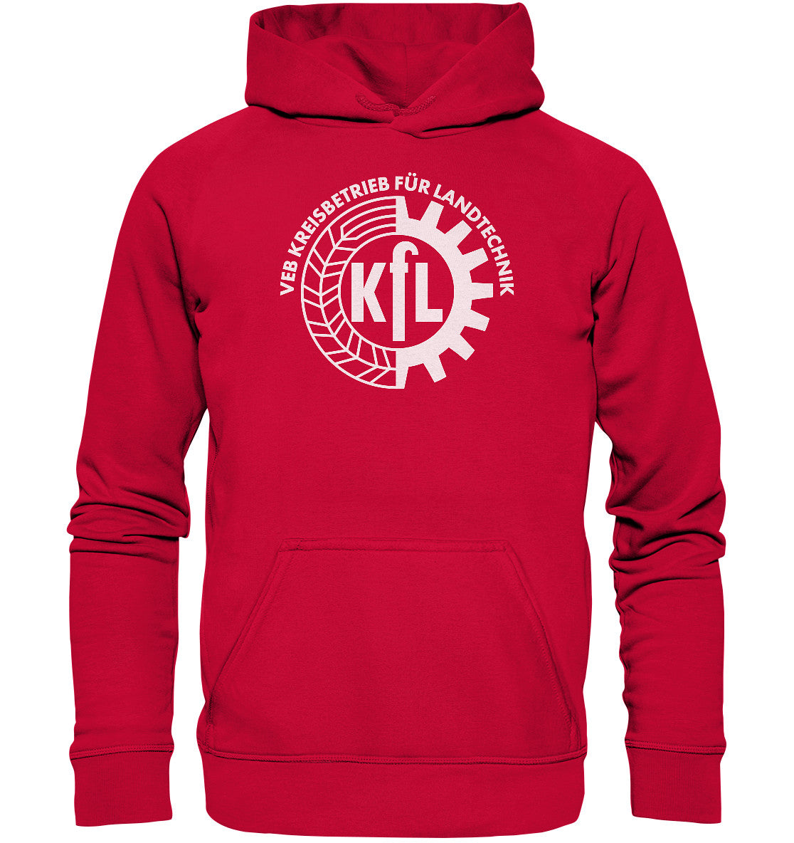 DDR Ostalgie Kapuze / Hoodie Unisex • KFL - KREISBETRIEB FÜR LANDTECHNIK