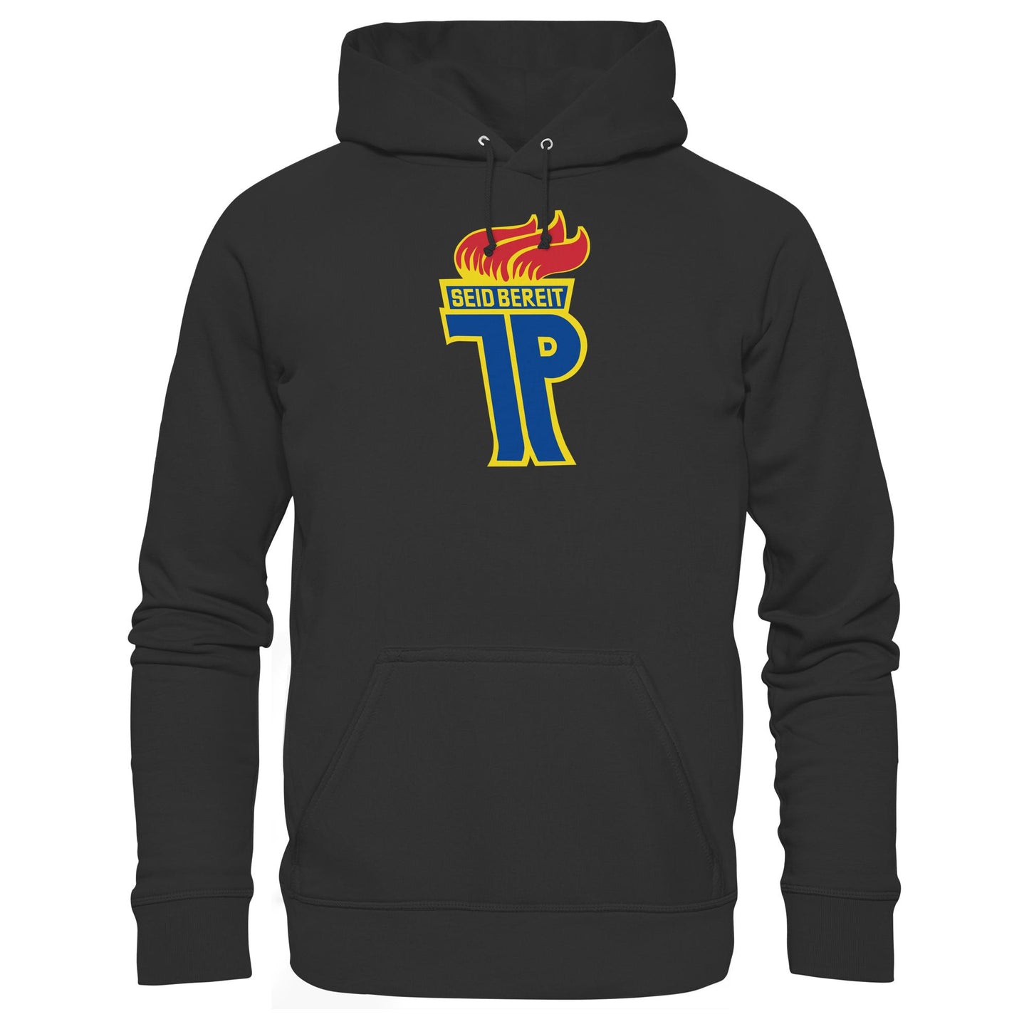 DDR Ostalgie Kapuze / Hoodie Unisex • JUNGE PIONIERE, SEID BEREIT
