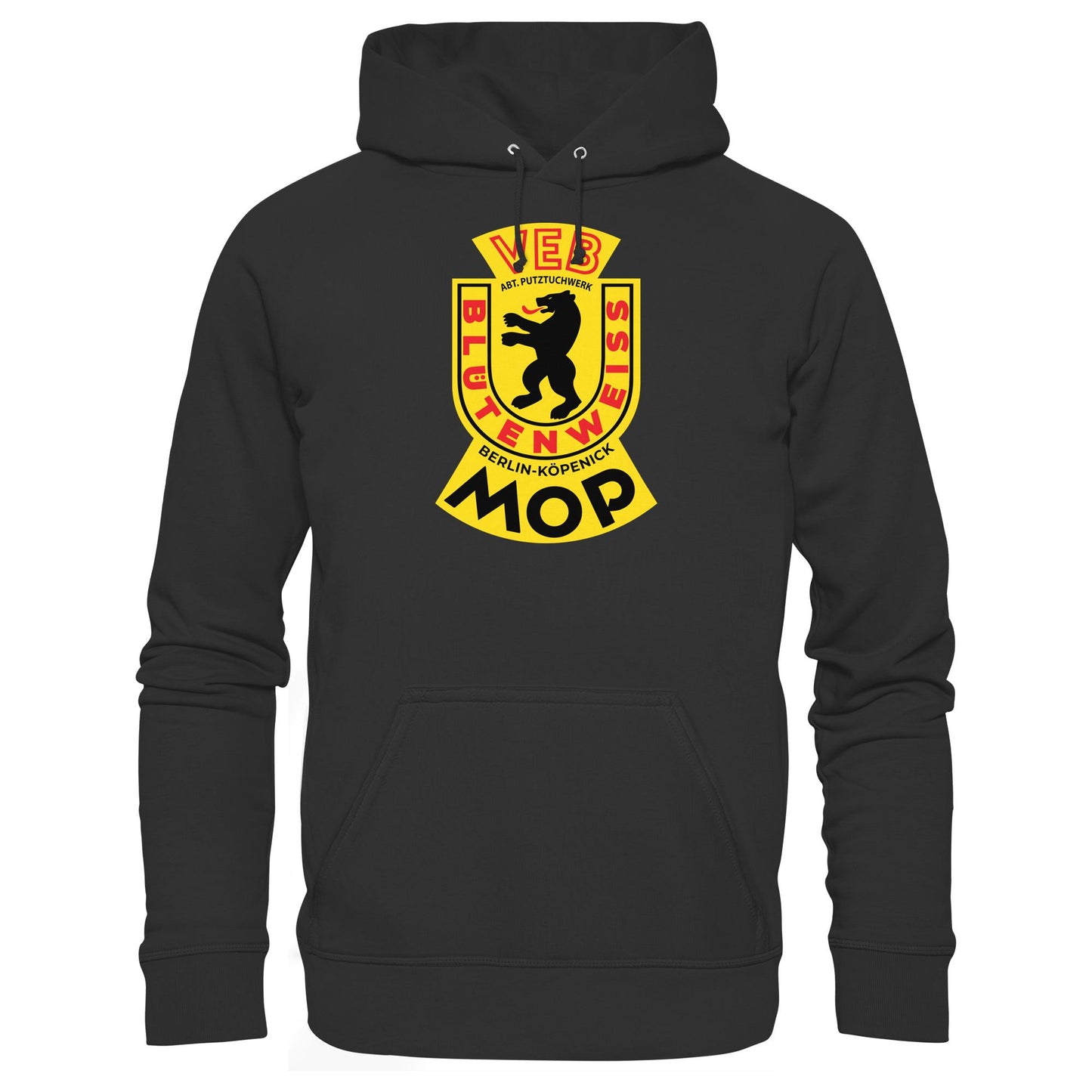 DDR Ostalgie Kapuze / Hoodie Unisex • VEB PUTZTUCHWERK BERLIN-KÖPENICK