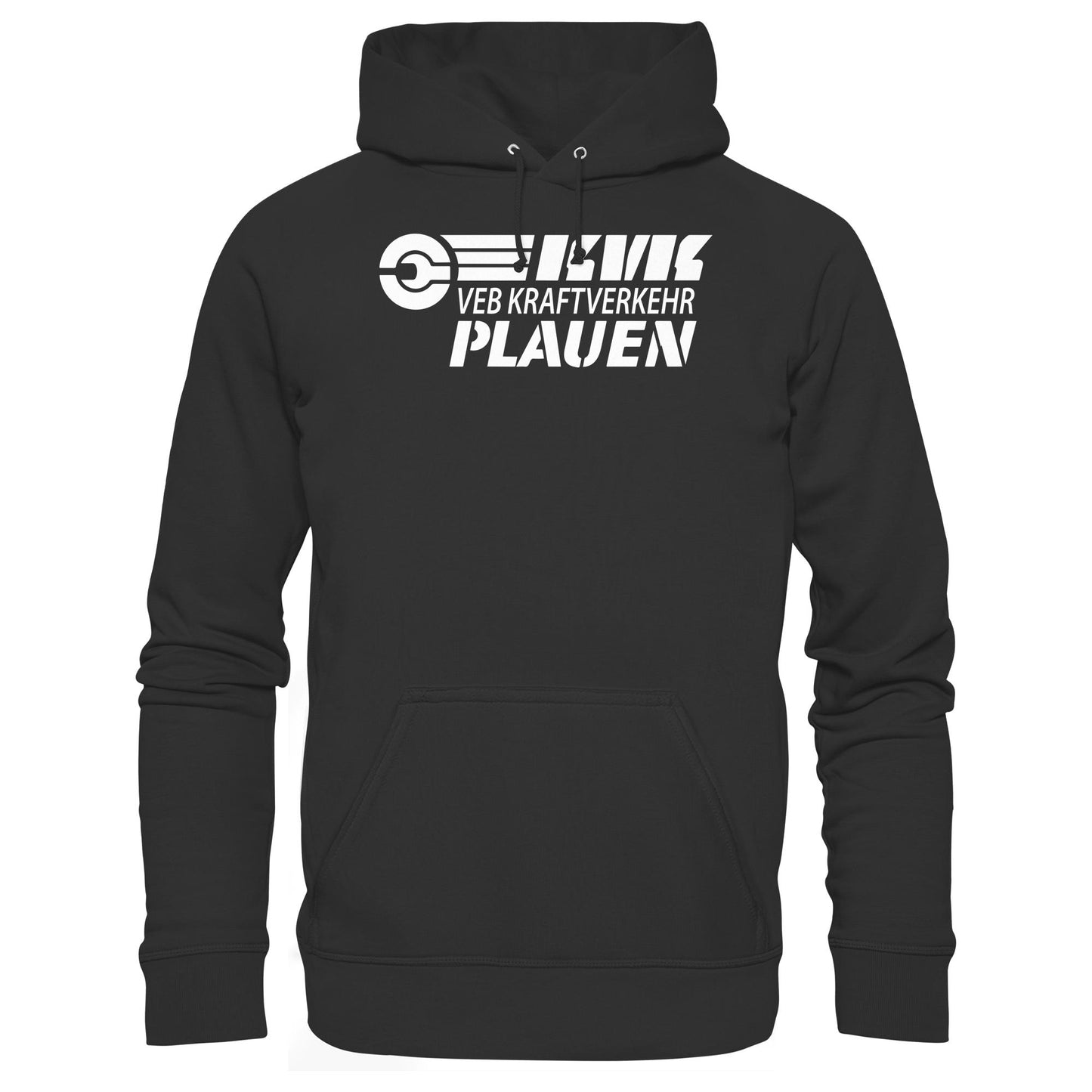 DDR Ostalgie Kapuze / Hoodie Unisex • VEB KRAFTVERKEHR PLAUEN