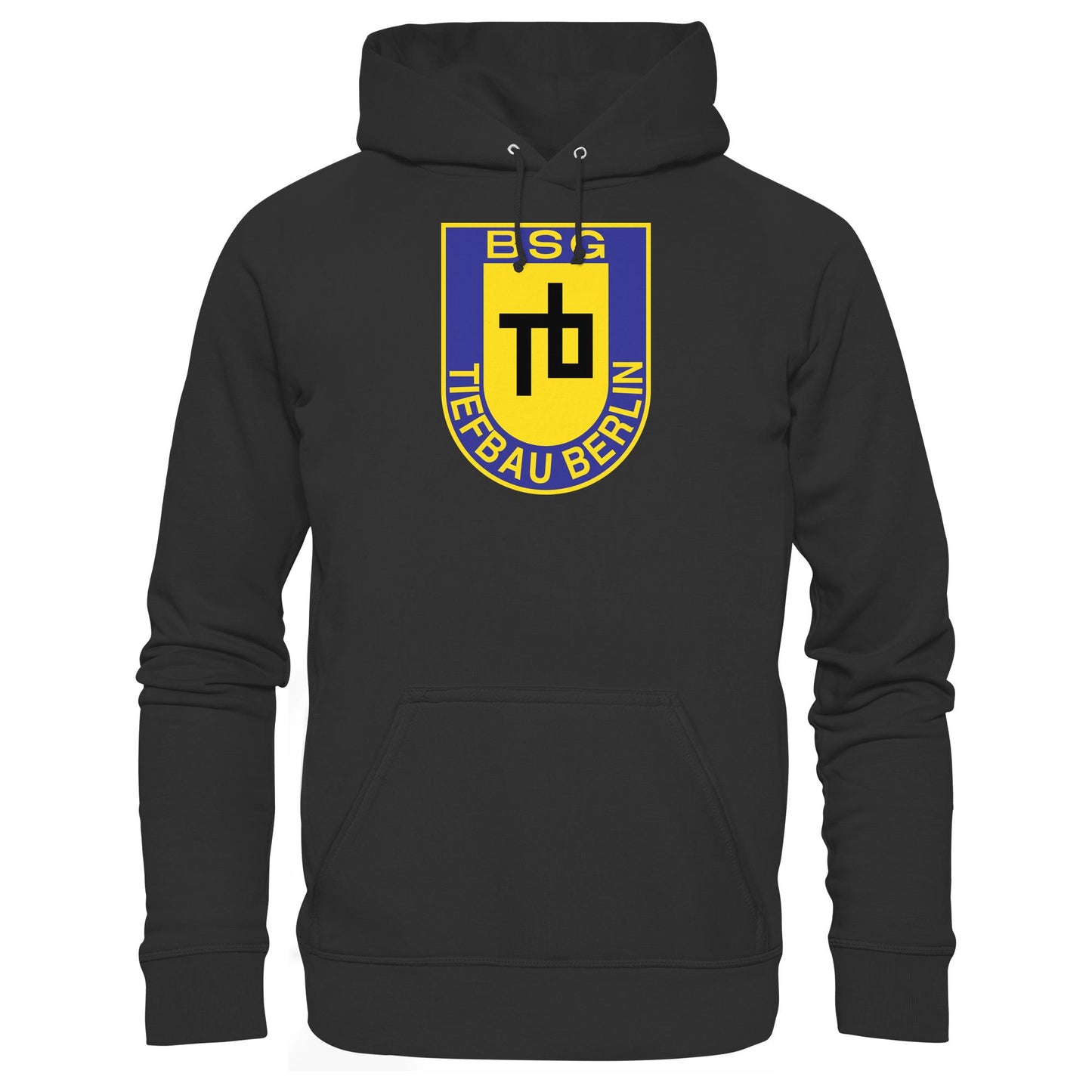 DDR Ostalgie Kapuze / Hoodie Unisex • BSG TB TIEFBAU BERLIN