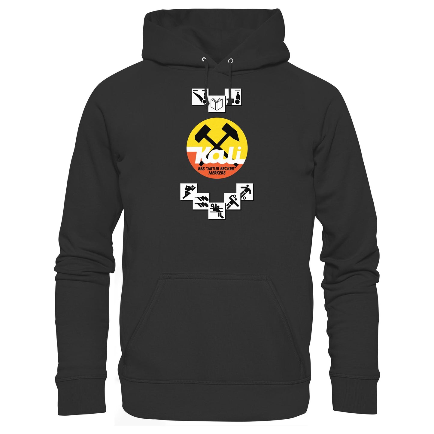 DDR Ostalgie Kapuze / Hoodie Unisex • BBS KALI ARTUR BECKER - MERKERS