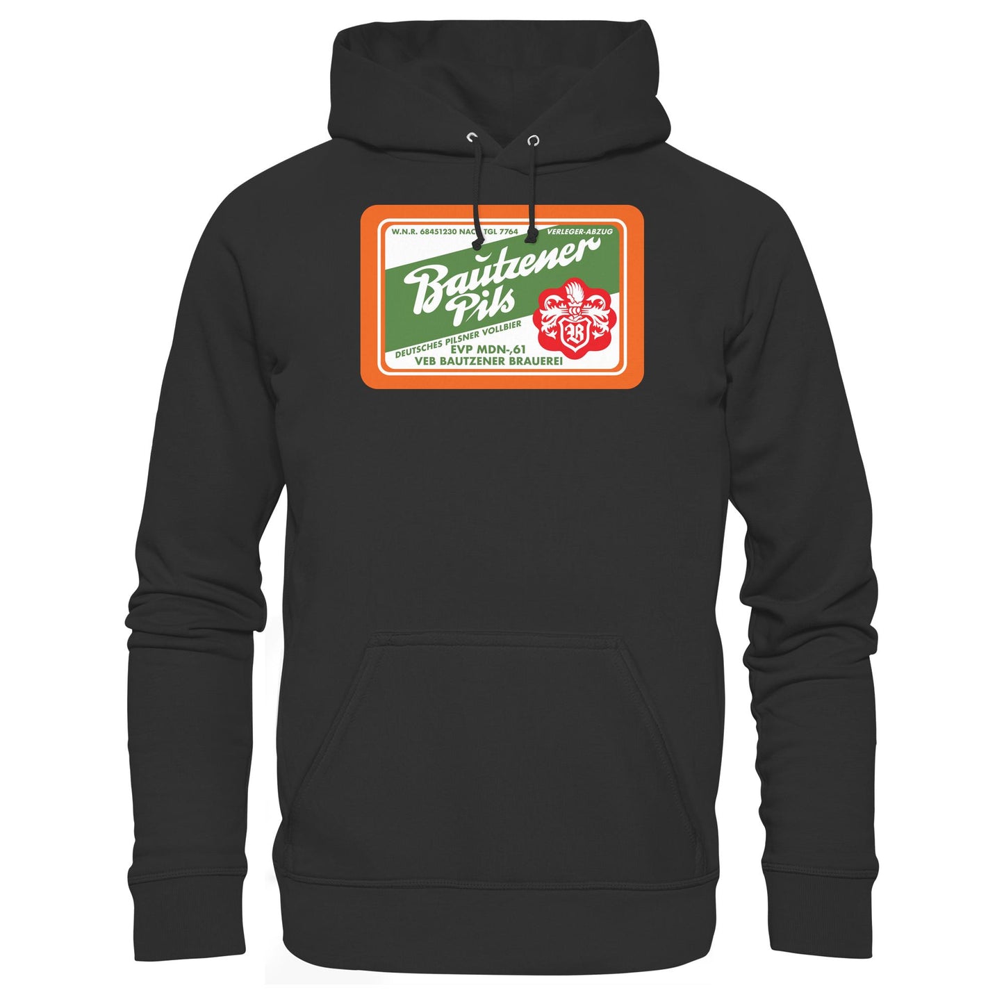 DDR Ostalgie Kapuze / Hoodie Unisex • VEB BAUTZENER BRAUEREI