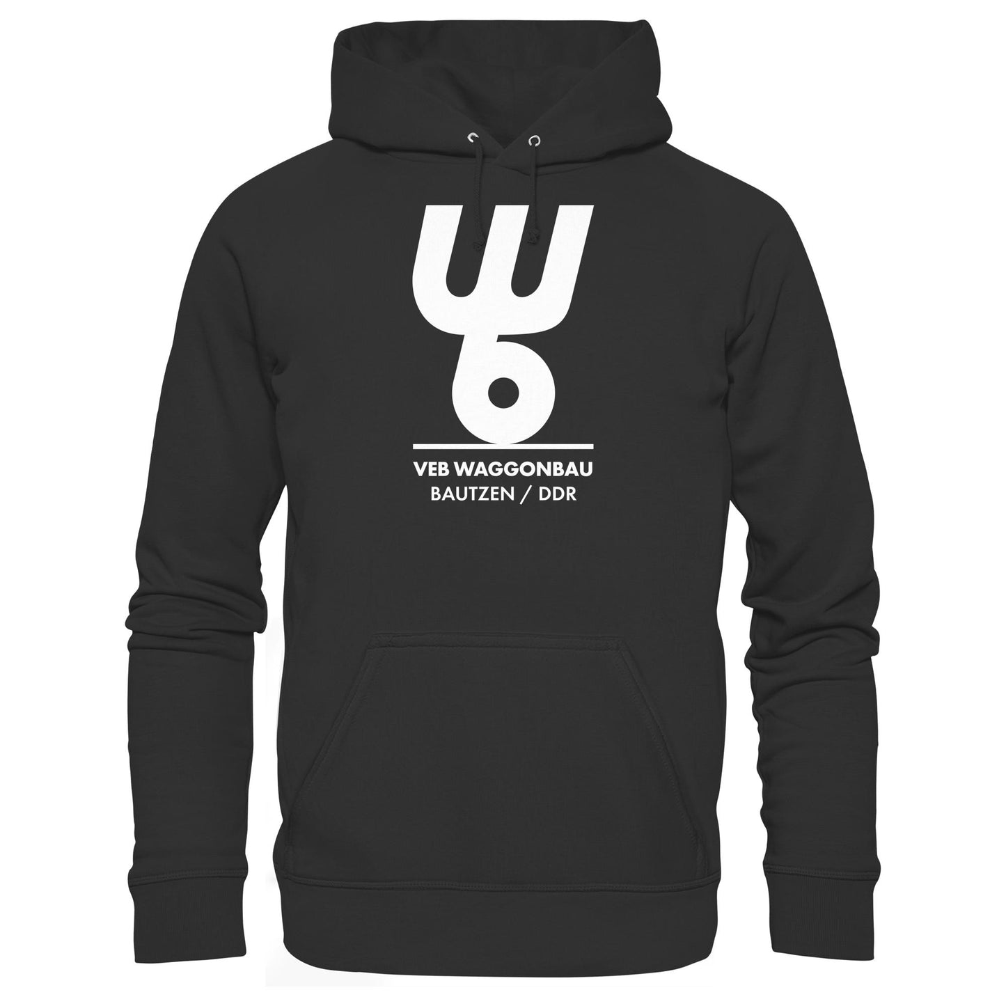 DDR Ostalgie Kapuze / Hoodie Unisex • VEB WAGGONBAU BAUTZEN