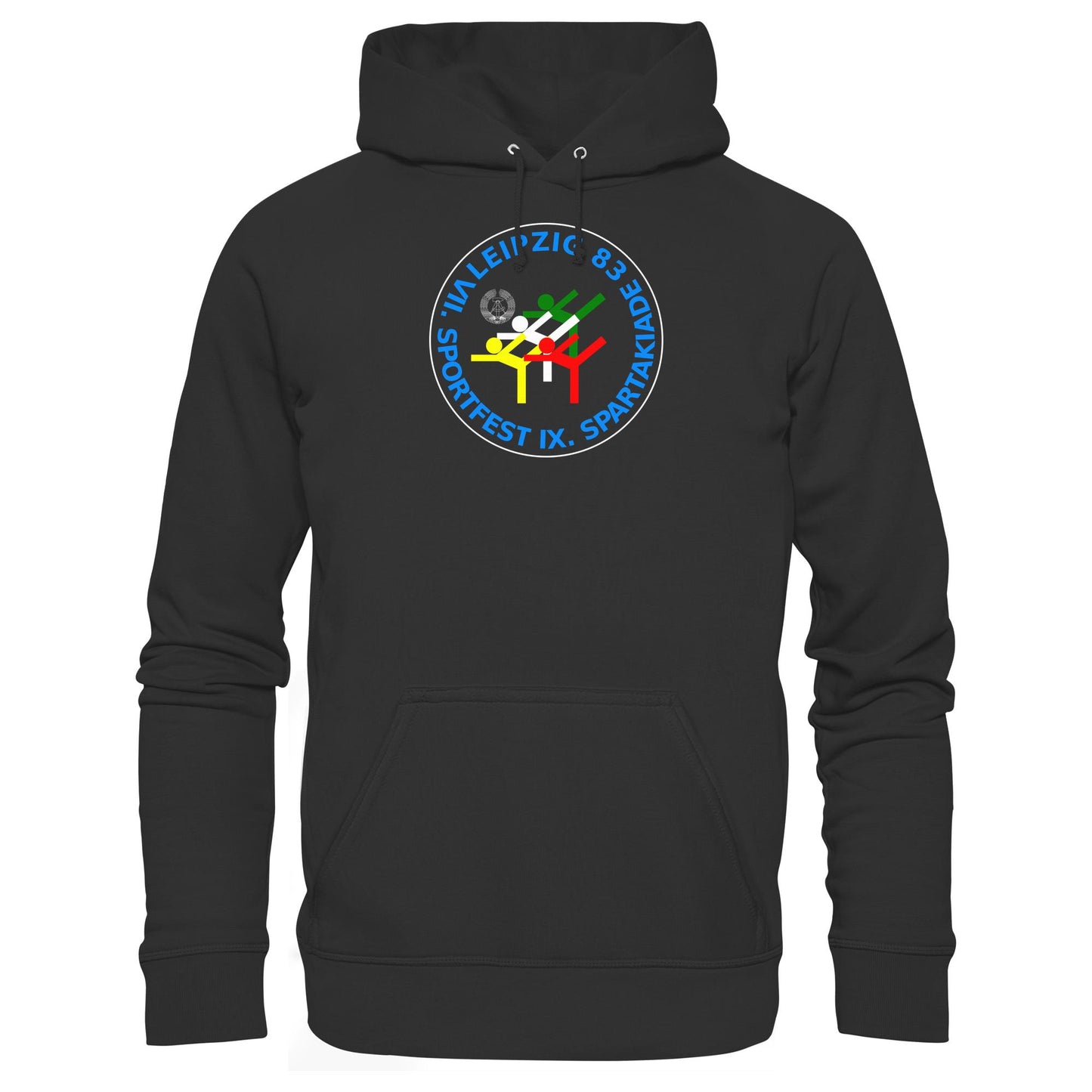 DDR Ostalgie Kapuze / Hoodie Unisex • SPARTAKIADE LEIPZIG