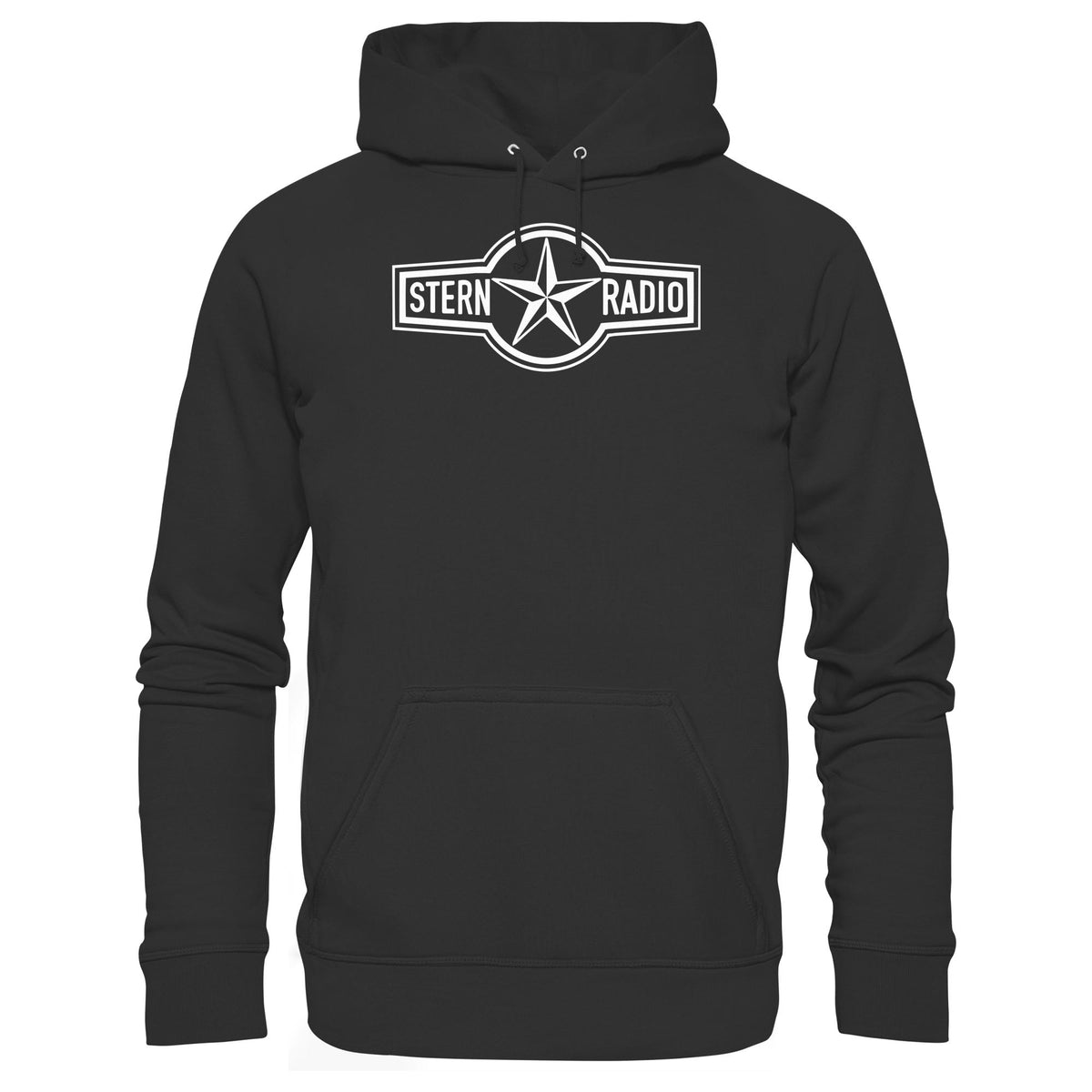 DDR Ostalgie Kapuze / Hoodie Unisex • STERNRADIO BADGE