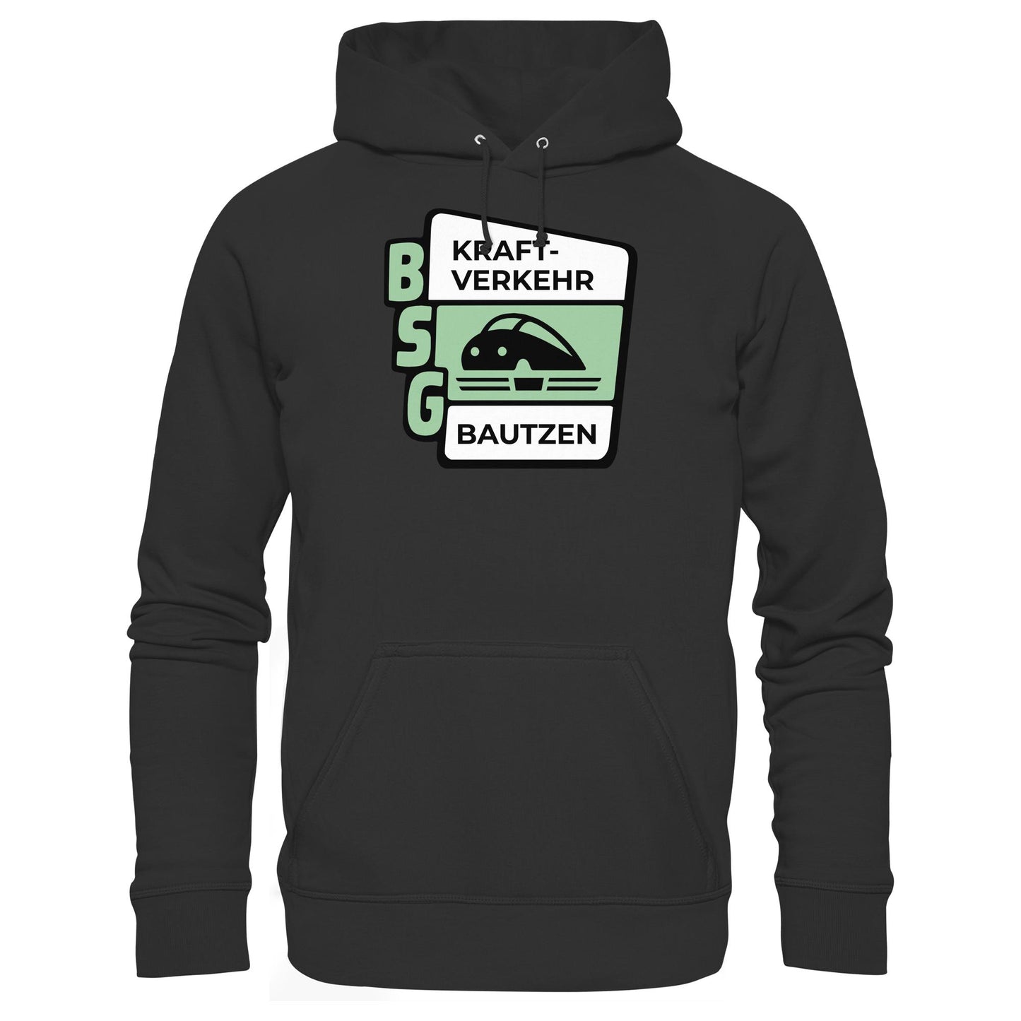 DDR Ostalgie Kapuze / Hoodie Unisex • BSG KRAFTVERKEHR BAUTZEN