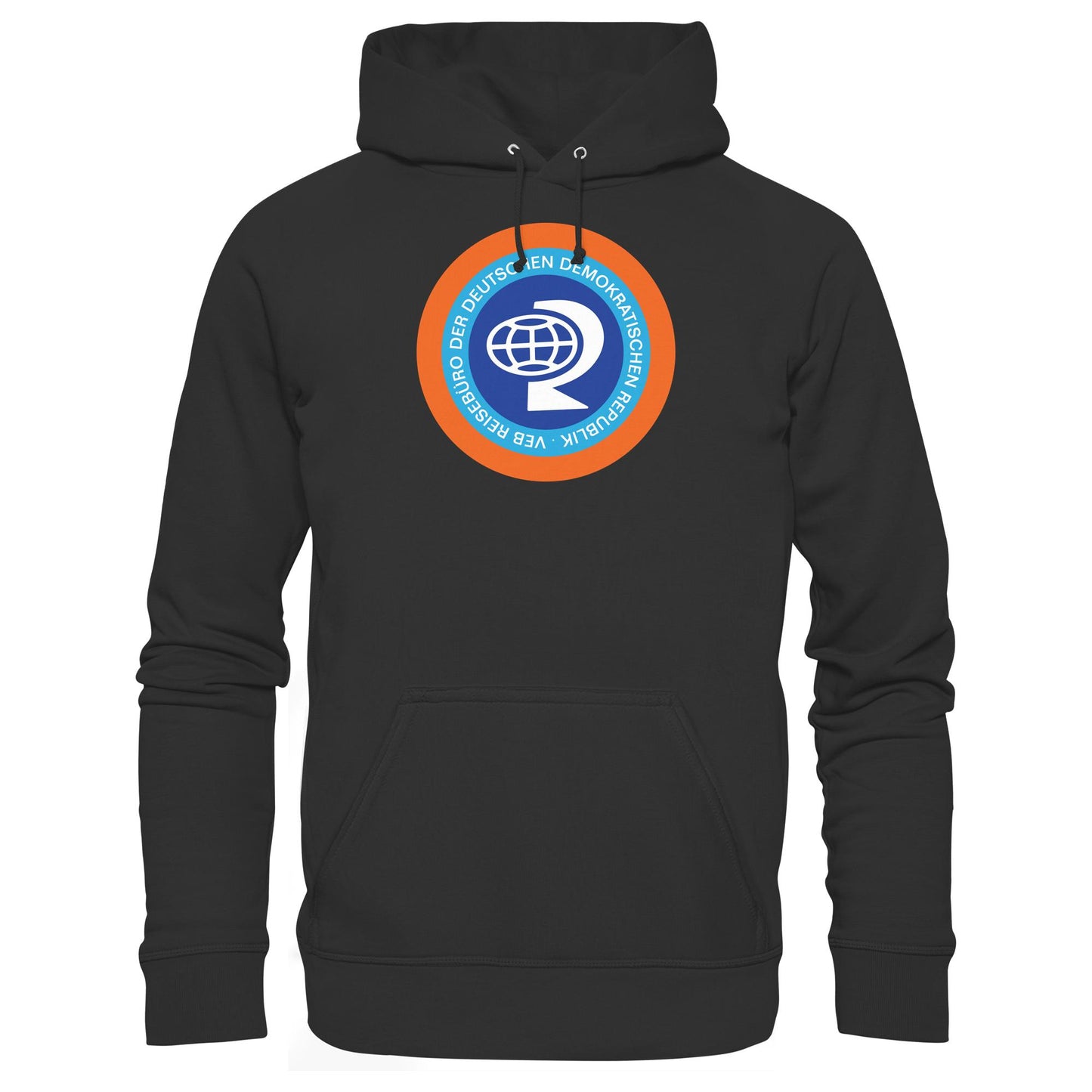 DDR Ostalgie Kapuze / Hoodie Unisex • VEB REISEBÜRO DER DDR