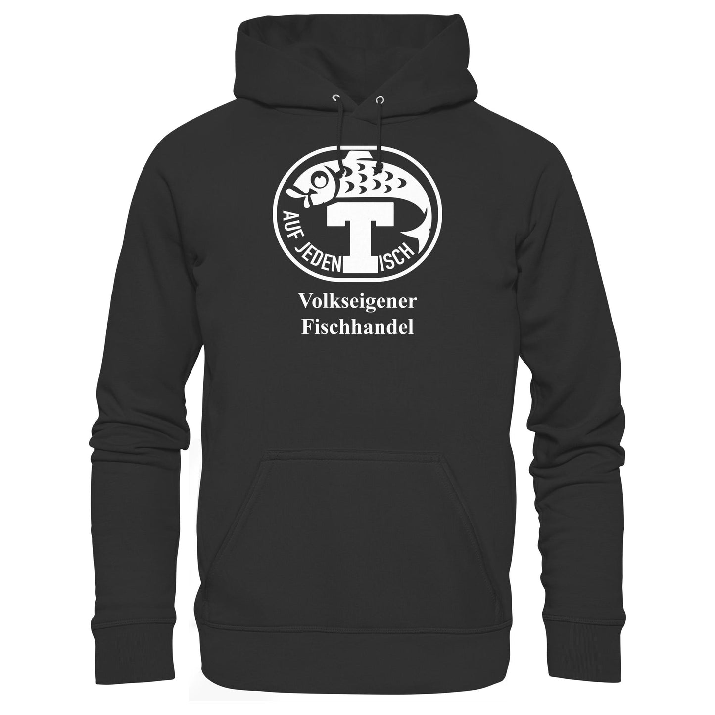 DDR Ostalgie Kapuze / Hoodie Unisex • VEB VOLKSEIGENER FISCHHANDEL