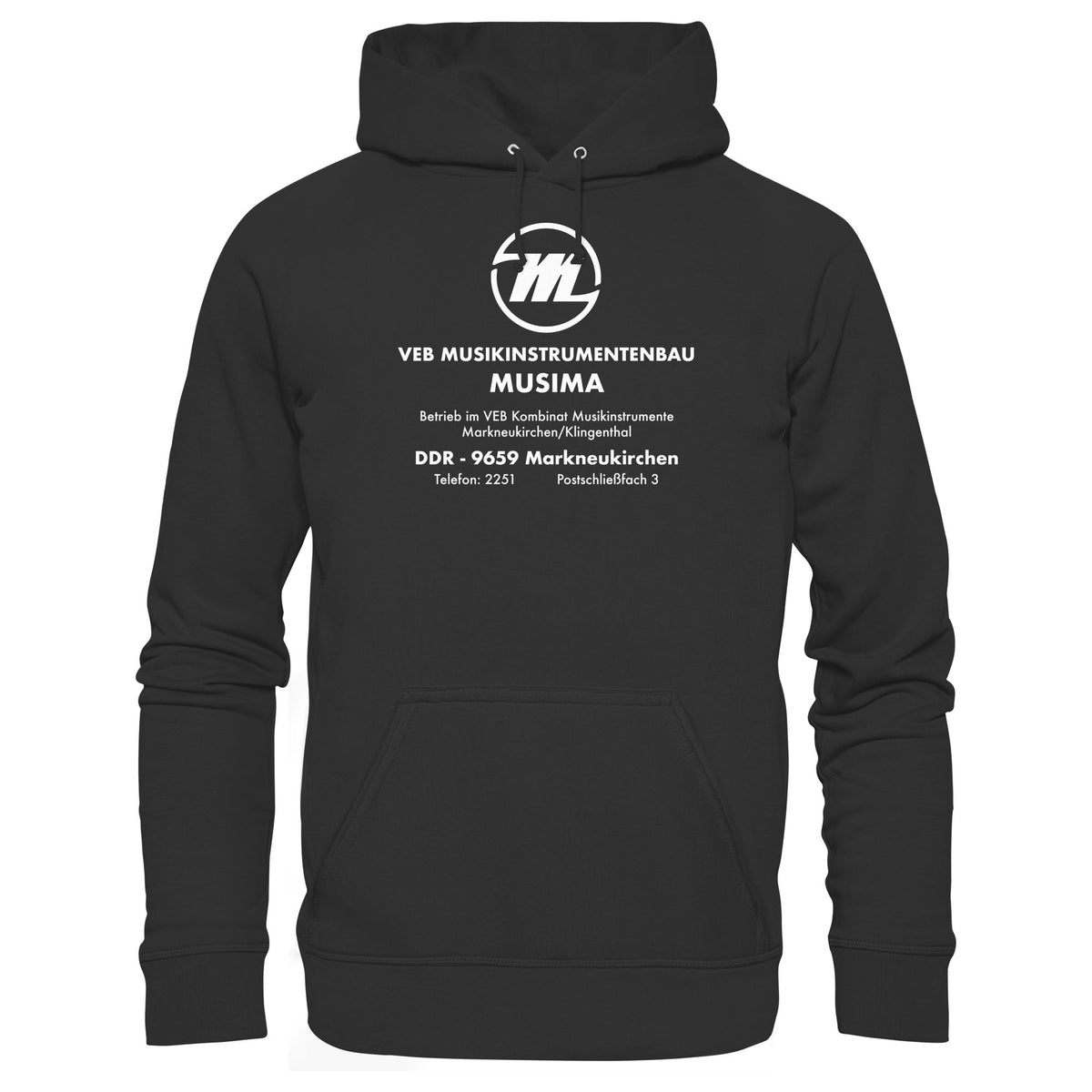 MUSIMA - VEB MUSIKINSTRUMENTENBAU KLINGENTHAL | DDR Ostalgie Kapuze / Hoodie Unisex
