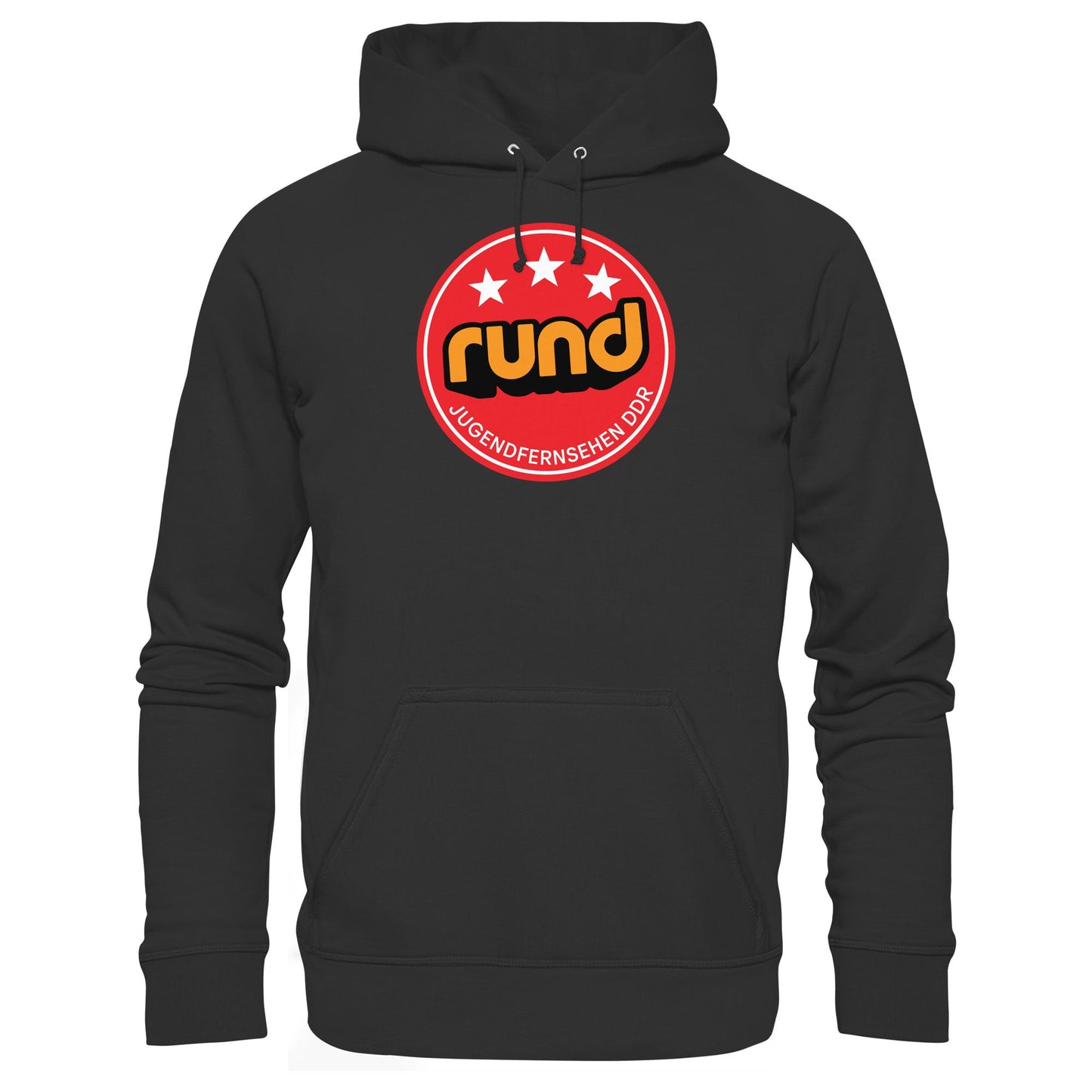 DDR Ostalgie Kapuze / Hoodie Unisex • RUND - JUGENDFERNSEHEN DDR