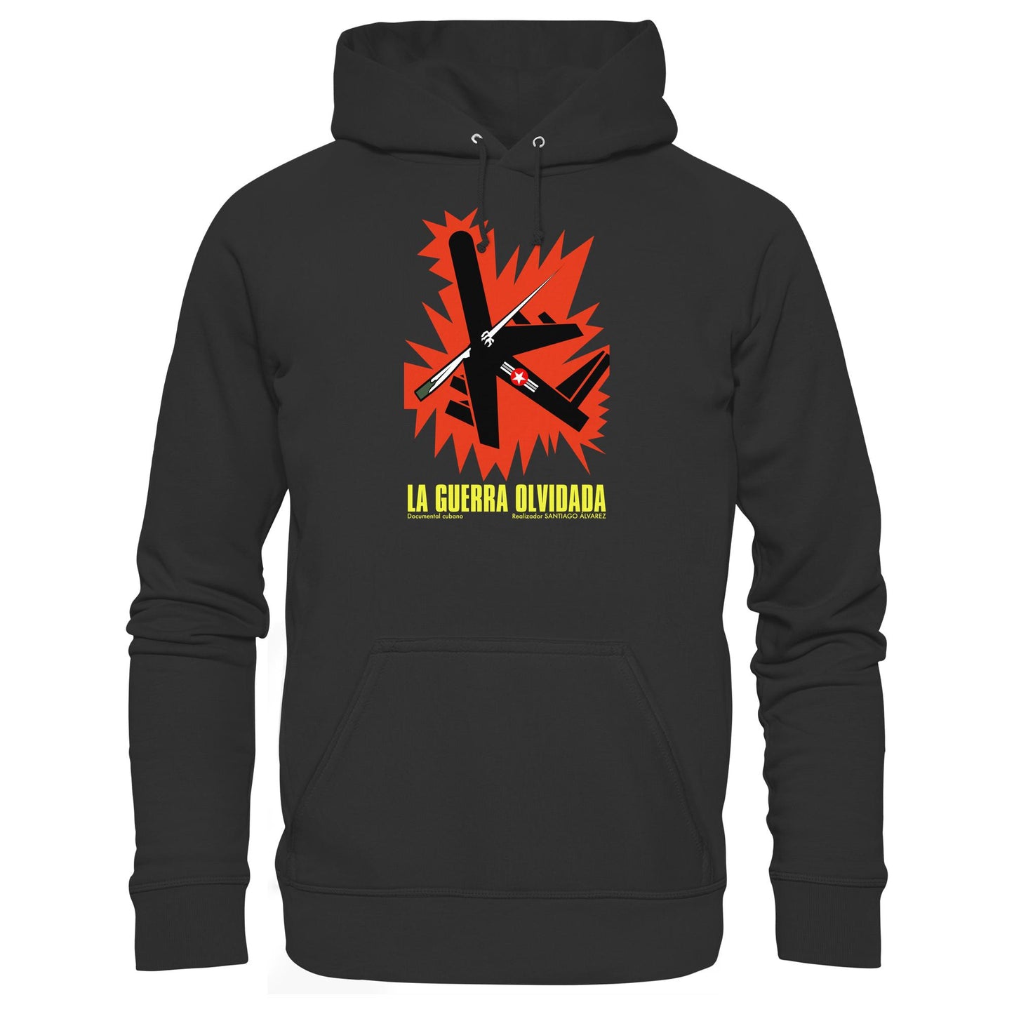 DDR Ostalgie Kapuze / Hoodie Unisex • KUBA - LA GUERRA OLVIDADA (ORIGINAL POSTER)