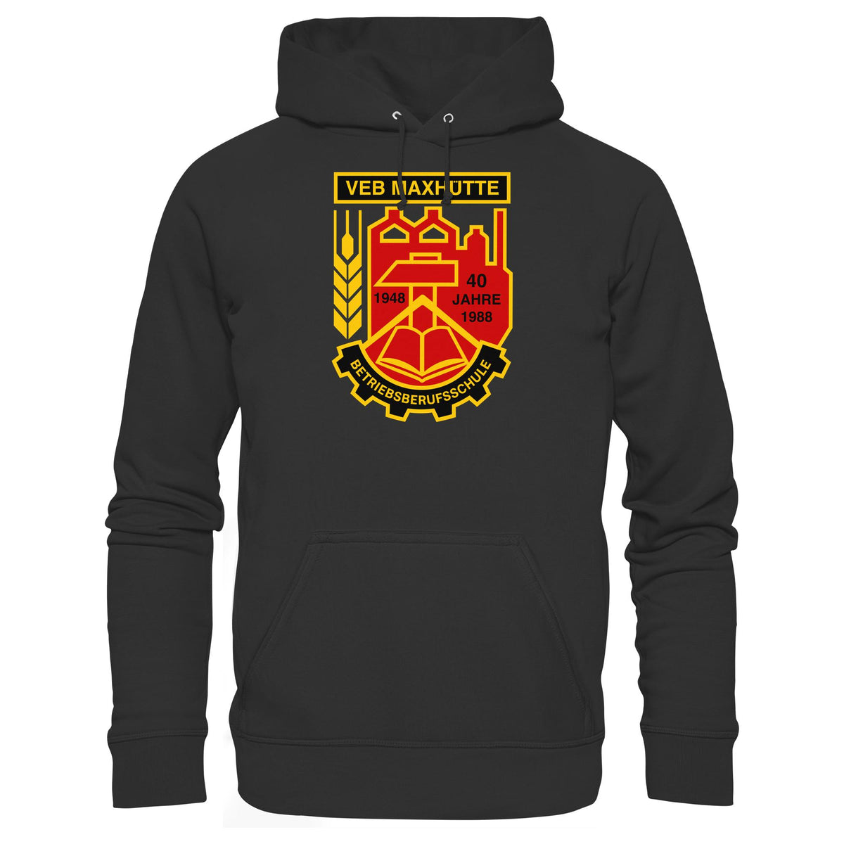 VEB MAXHÜTTE - BETRIEBSBERUFSSCHULE | DDR Ostalgie Kapuze / Hoodie Unisex