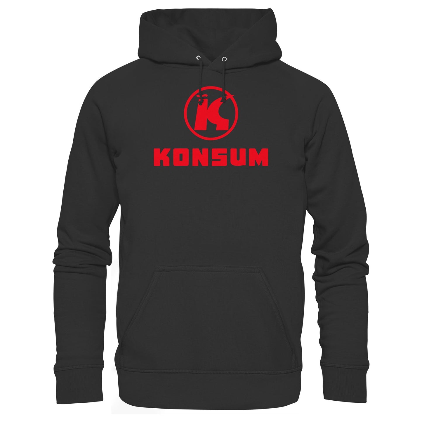 DDR Ostalgie Kapuze / Hoodie Unisex • KONSUM - HELL