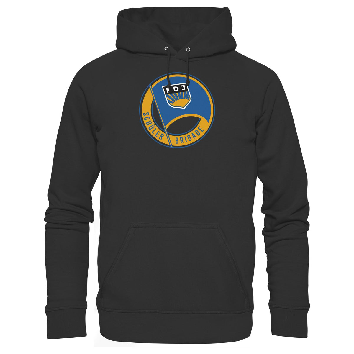 DDR Ostalgie Kapuze / Hoodie Unisex • FDJ SCHÜLERBRIGADE