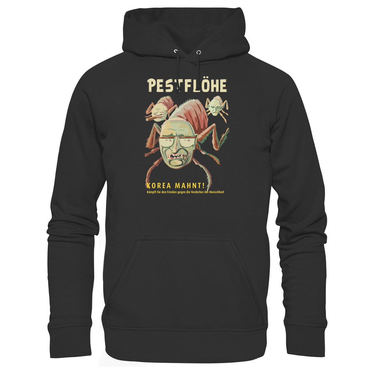 NATO-PESTFLÖHE - KOREA WARNT • DDR Ostalgie Kapuze / Hoodie Unisex