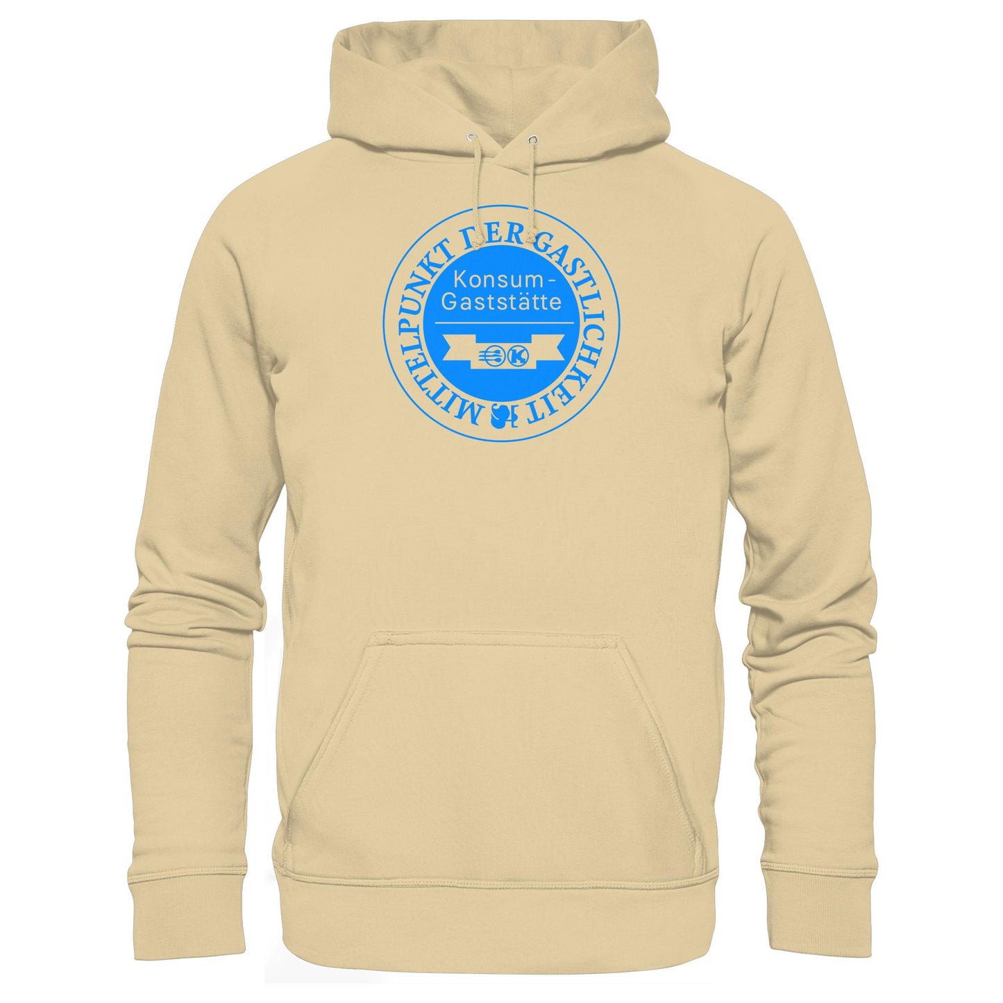 DDR Ostalgie Kapuze / Hoodie Unisex • KONSUM GASTSTÄTTE