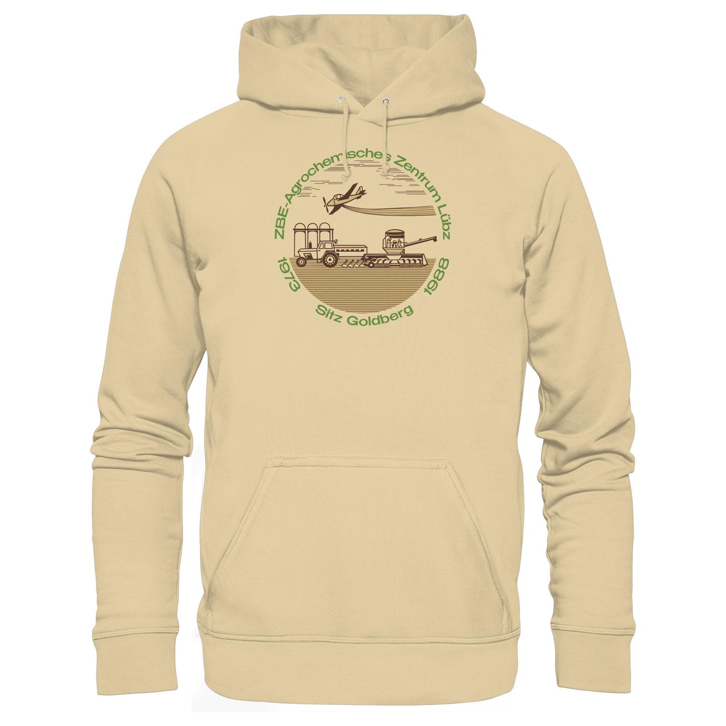DDR Ostalgie Kapuze / Hoodie Unisex • ZBE AGROCHEMISCHES ZENTRUM LÜBZ