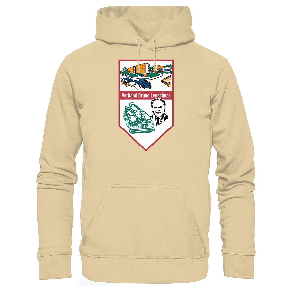 NVA - VERBAND BRUNO LEUSCHNER  | DDR Ostalgie Kapuze / Hoodie Unisex