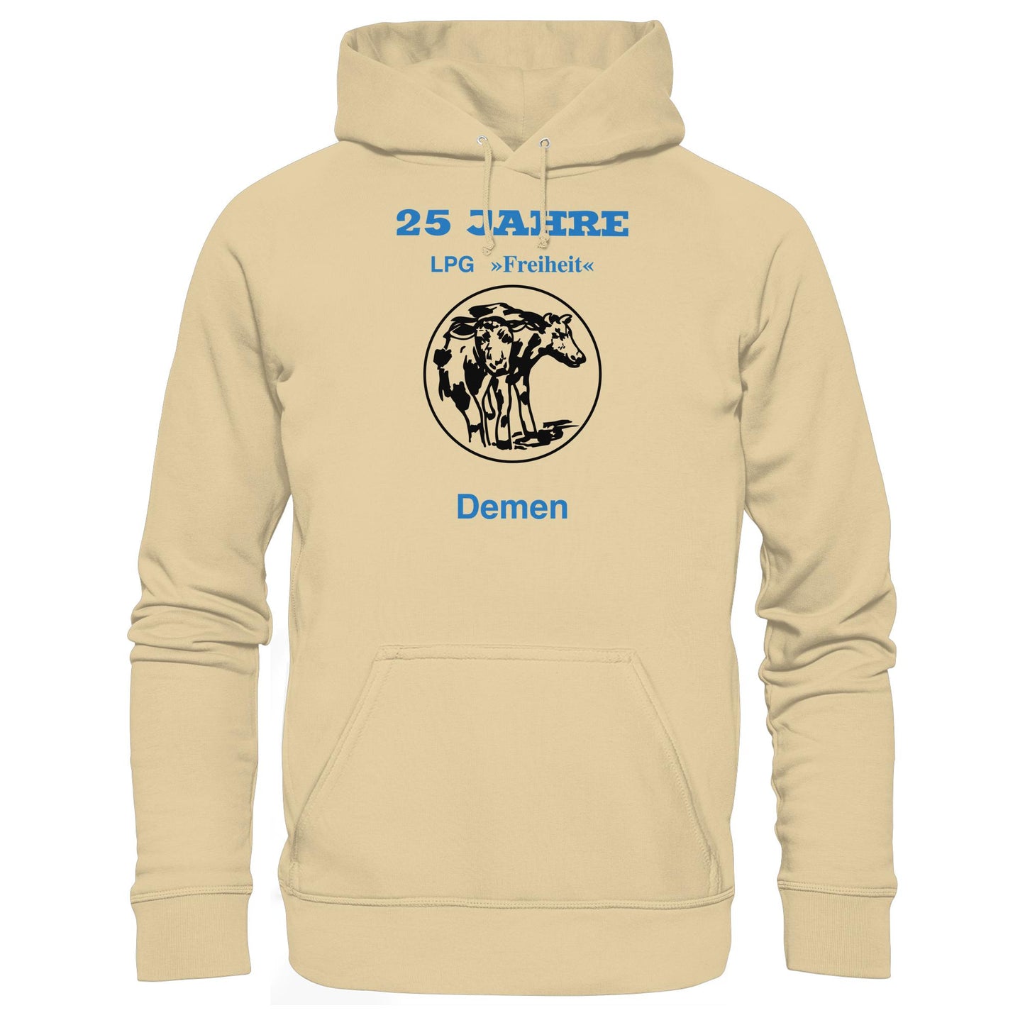 DDR Ostalgie Kapuze / Hoodie Unisex • LPG FREIHEIT DEMEN (ORIGINAL WIMPEL)