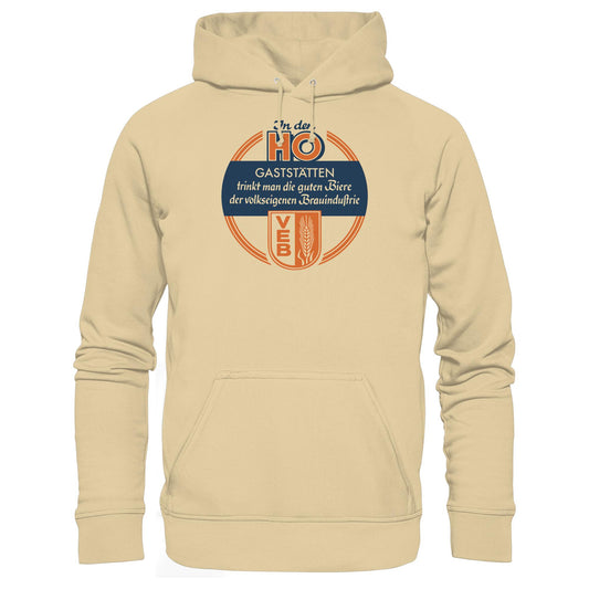 DDR Ostalgie Kapuze / Hoodie Unisex • HO - VOLKSEIGENE BRAUINDUSTRIE