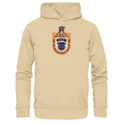 DDR Ostalgie Kapuze / Hoodie Unisex • SDAG WISMUT AUE - ABZEICHEN