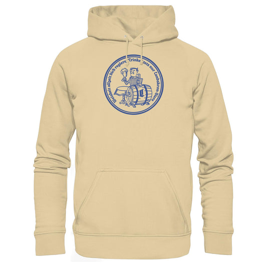 DDR Ostalgie Kapuze / Hoodie Unisex • WEISHEIT ALLZEIT DICH REGIERE - LANDSKRON BIERE