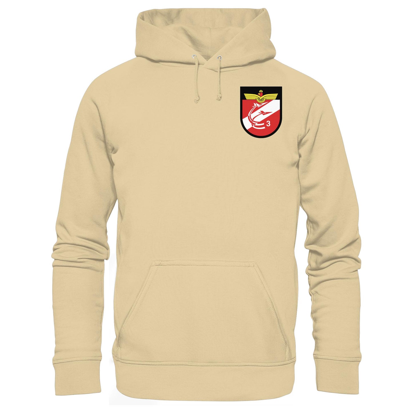 DDR Ostalgie Kapuze / Hoodie Unisex • NVA EMBLEM - JAGDGESCHWADER 3