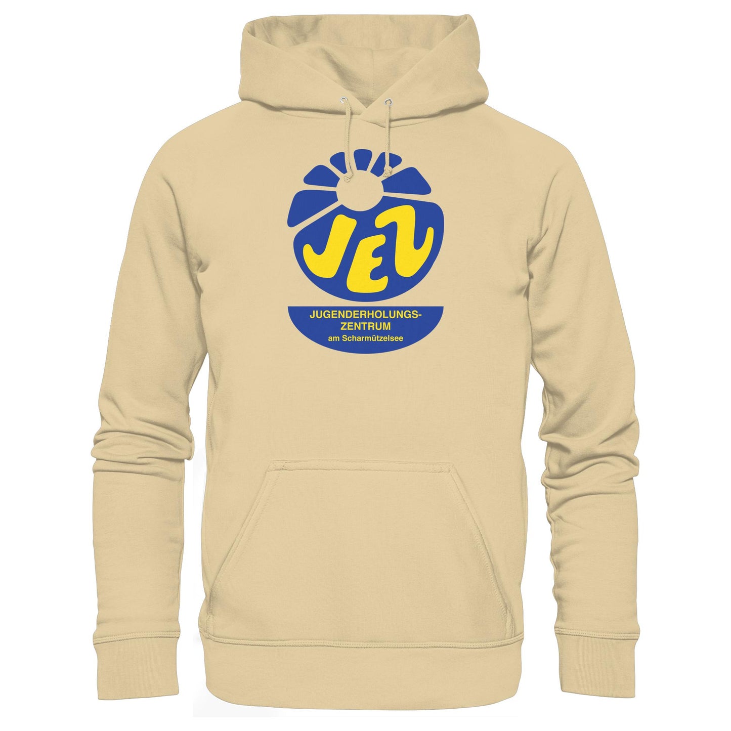 DDR Ostalgie Kapuze / Hoodie Unisex • JEZ - JUGENDERHOLUNGSZENTRUM SCHARMÜTZELSEE
