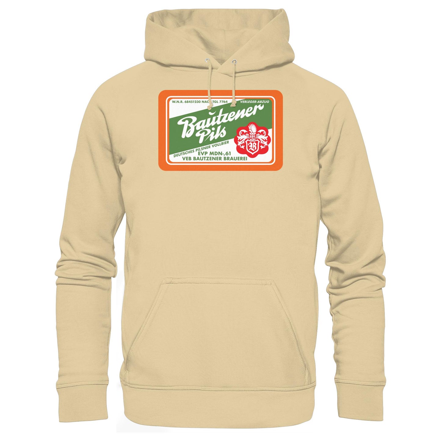 DDR Ostalgie Kapuze / Hoodie Unisex • VEB BAUTZENER BRAUEREI