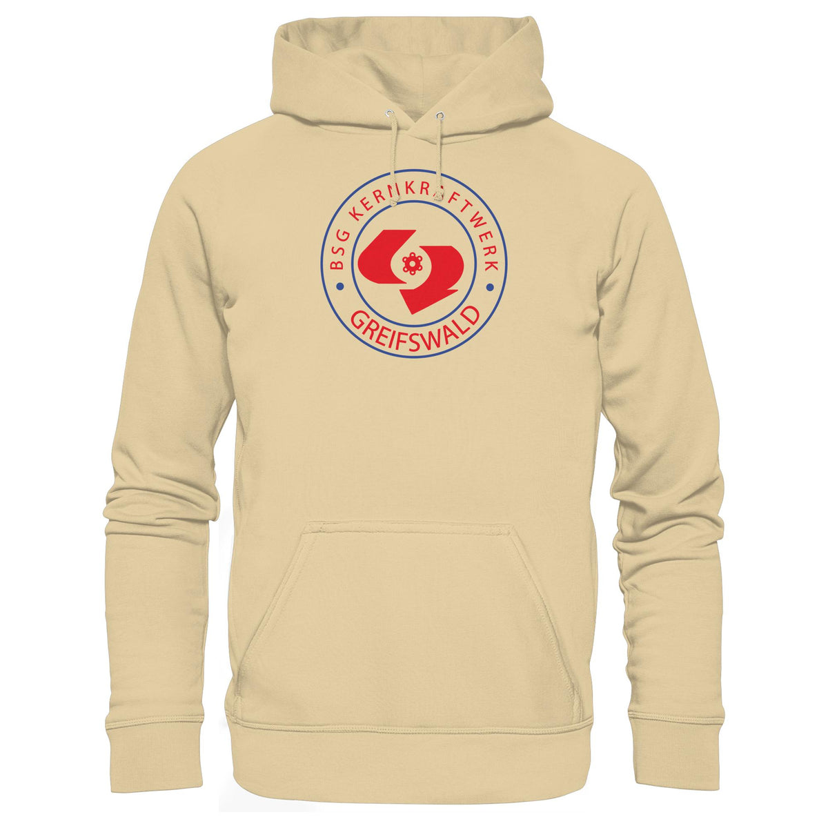 DDR Ostalgie Kapuze / Hoodie Unisex • BSG KERNKRAFTWERK GREIFSWALD