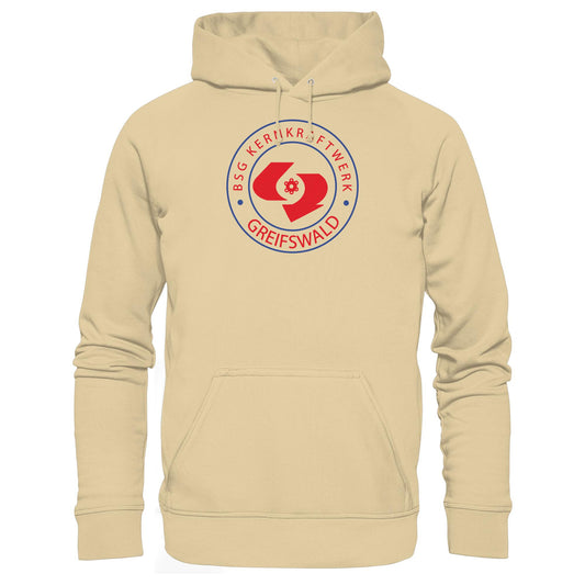 DDR Ostalgie Kapuze / Hoodie Unisex • BSG KERNKRAFTWERK GREIFSWALD