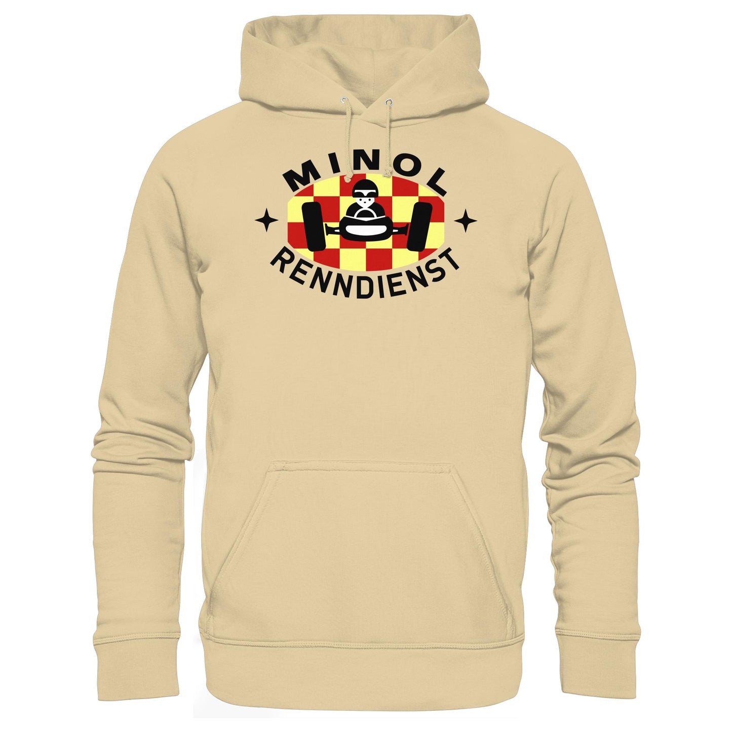 DDR Ostalgie Kapuze / Hoodie Unisex • MINOL RENNDIENST