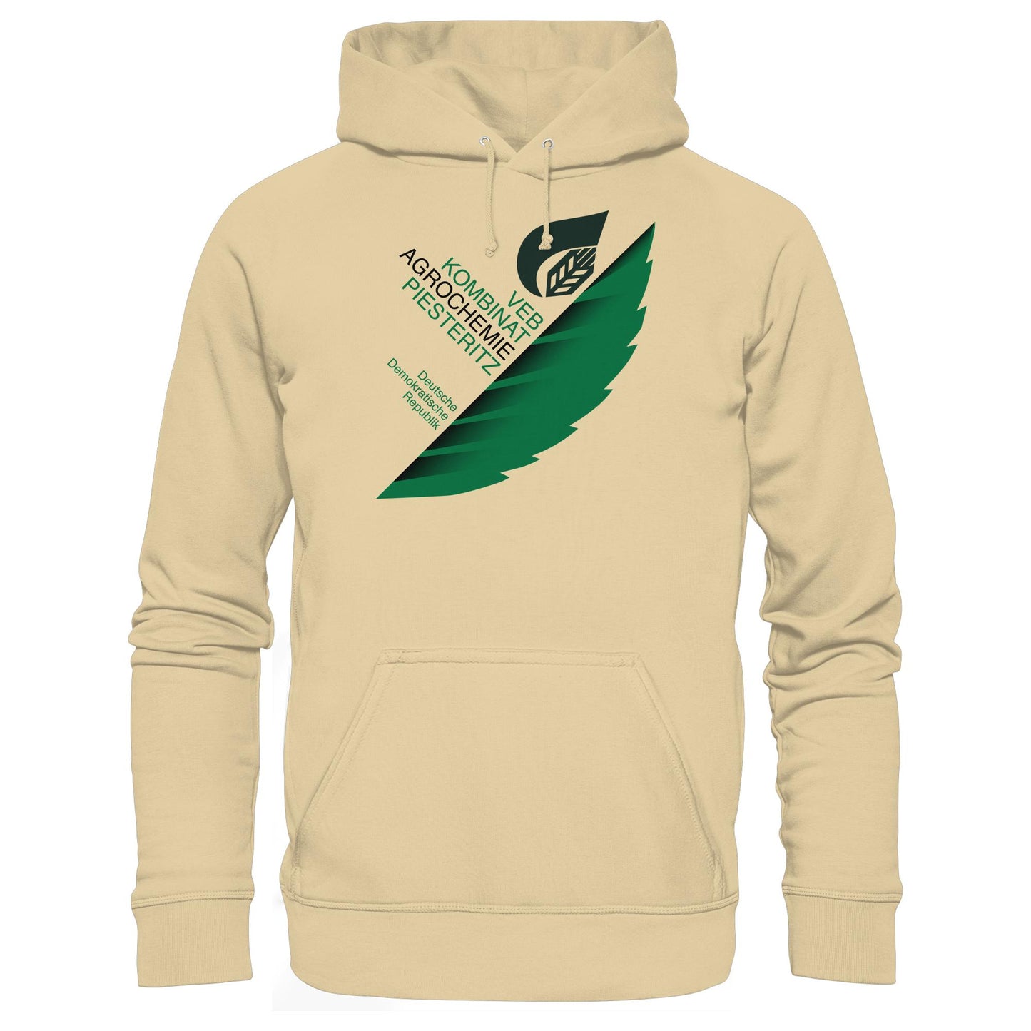 DDR Ostalgie Kapuze / Hoodie Unisex • VEB KOMBINAT AGROCHEMIE PIESTERITZ
