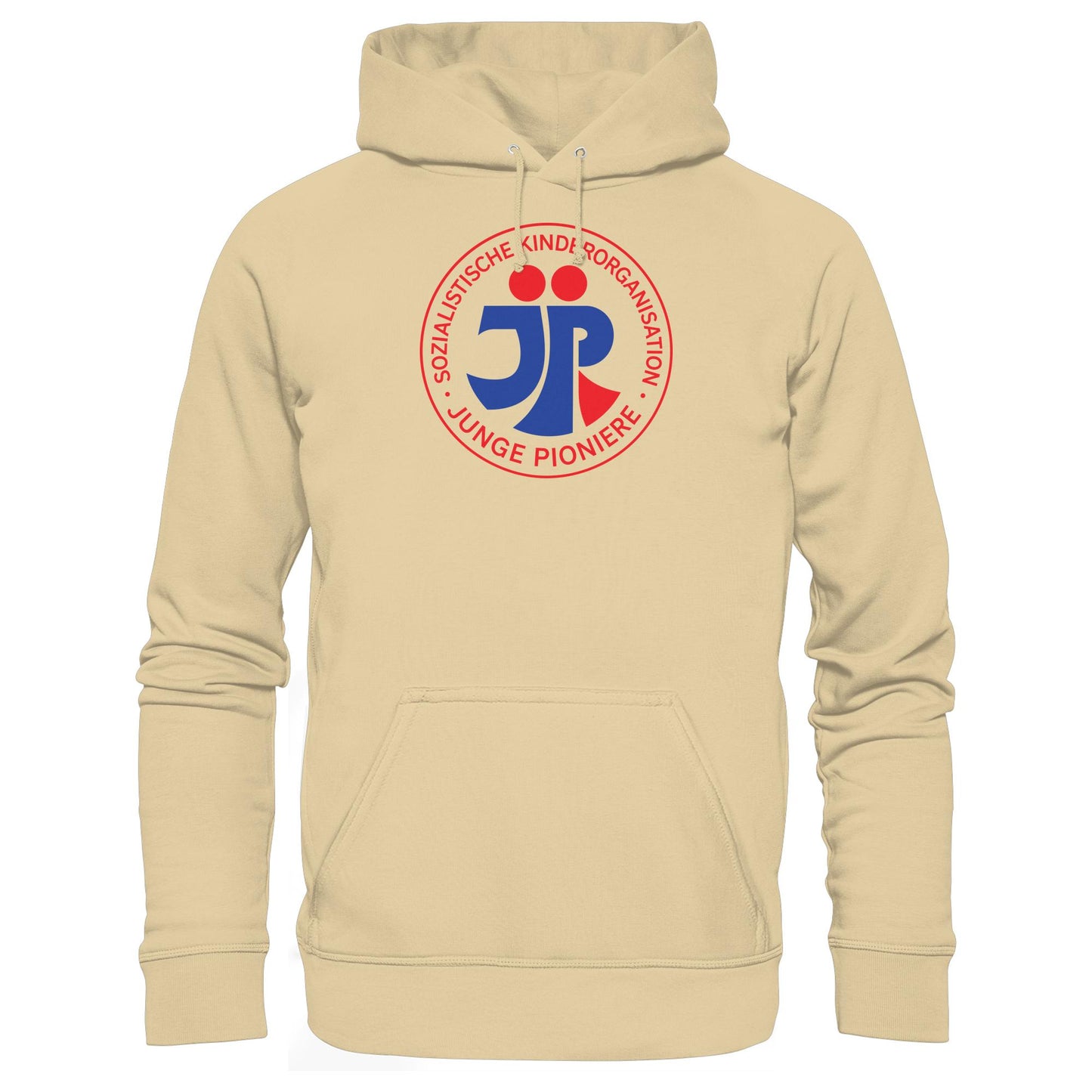 DDR Ostalgie Kapuze / Hoodie Unisex • JP - JUNGE PIONIERE (ORIGINAL NICKI-MOTIV)