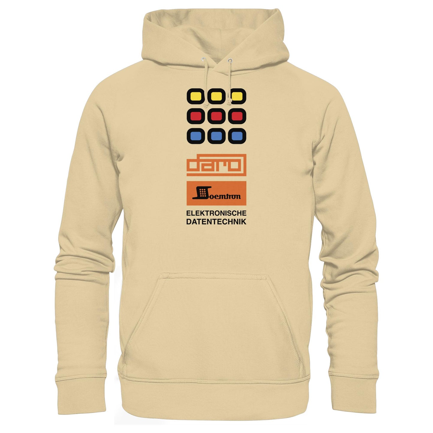 DDR Ostalgie Kapuze / Hoodie Unisex • DARO - ELEKTRONISCHE DATENTECHNIK DDR
