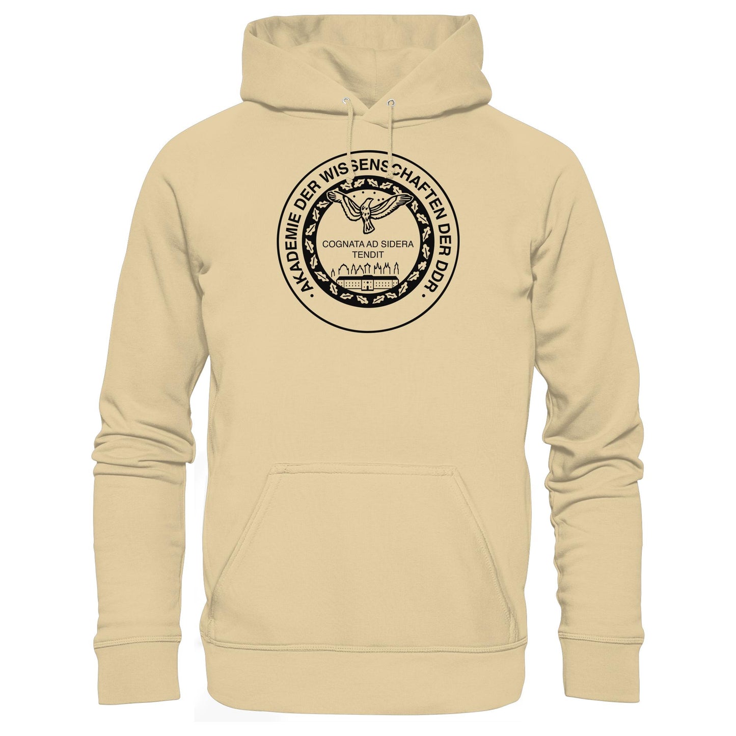 DDR Ostalgie Kapuze / Hoodie Unisex • AKADEMIE DER WISSENSCHAFTEN DER DDR