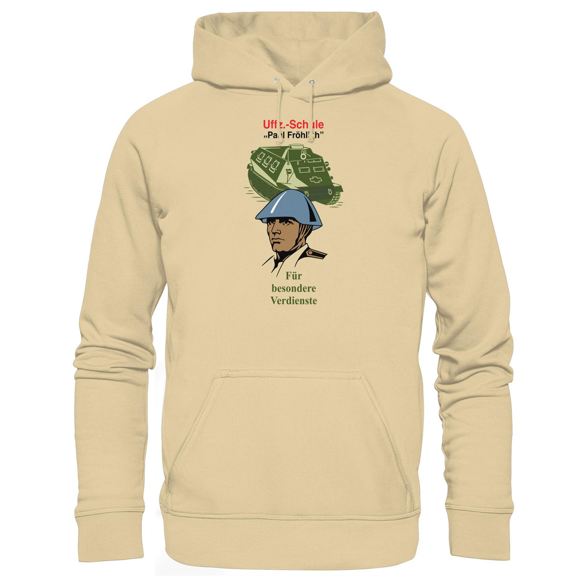 NVA - UNTEROFFIZIERSCHULE PAUL FRÖHLICH | DDR Ostalgie Kapuze / Hoodie Unisex