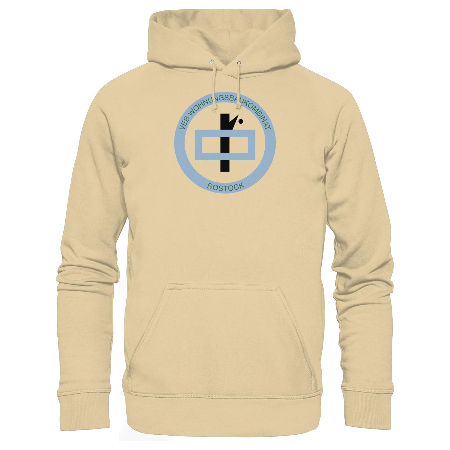 DDR Ostalgie Kapuze / Hoodie Unisex • VEB WOHNUNGSBAUKOMBINAT ROSTOCK